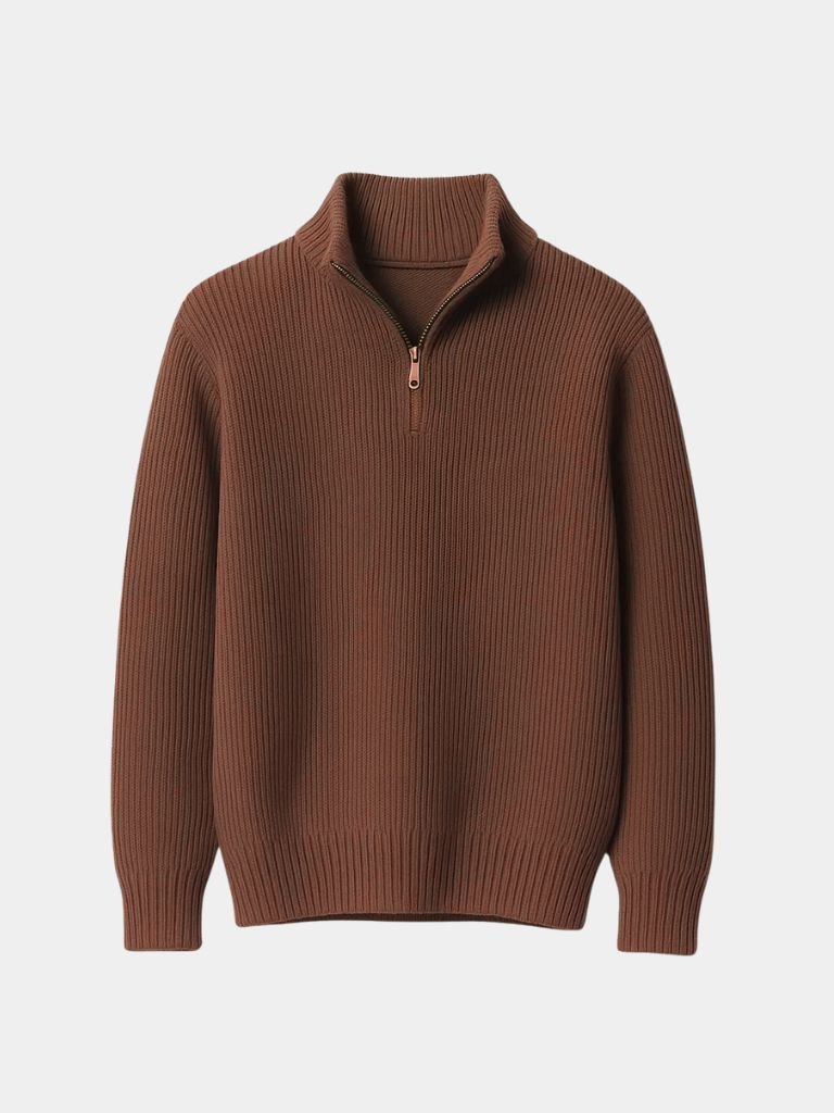 Pull Demi-Zip Highland Classique