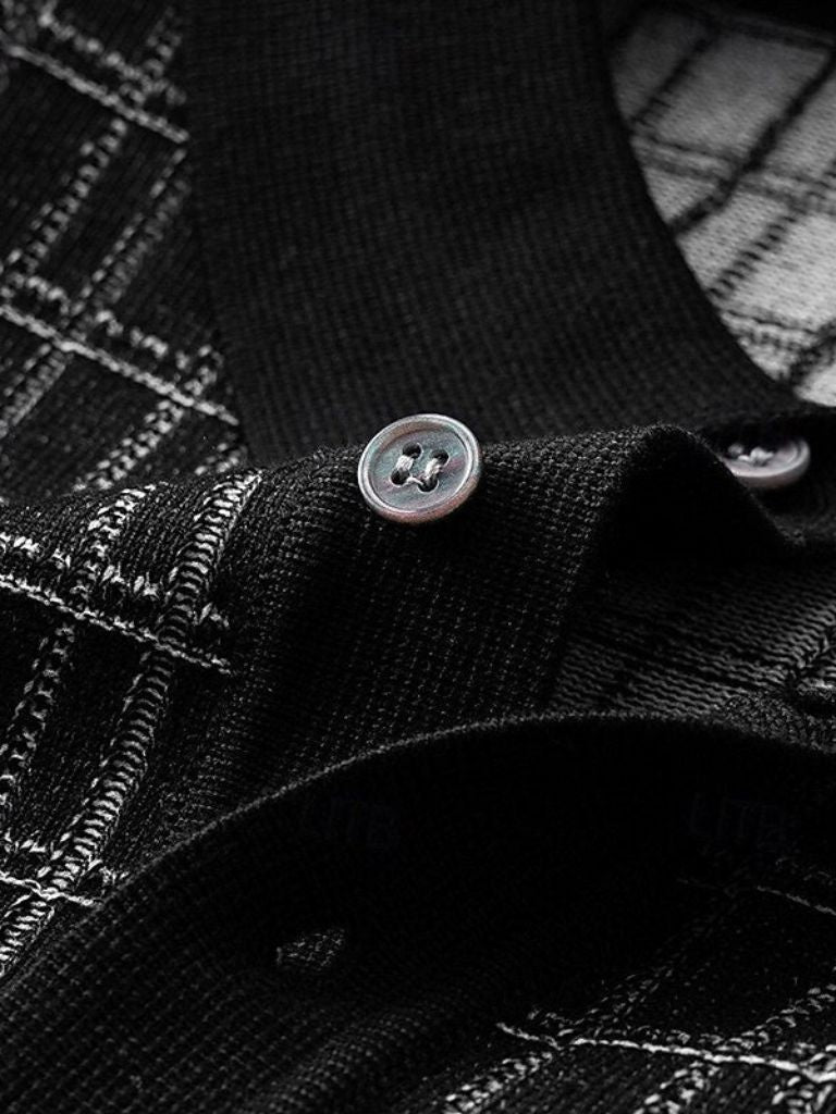 Polo tricoté Classic Noir