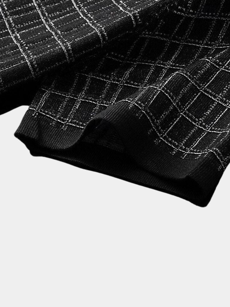 Polo tricoté Classic Noir