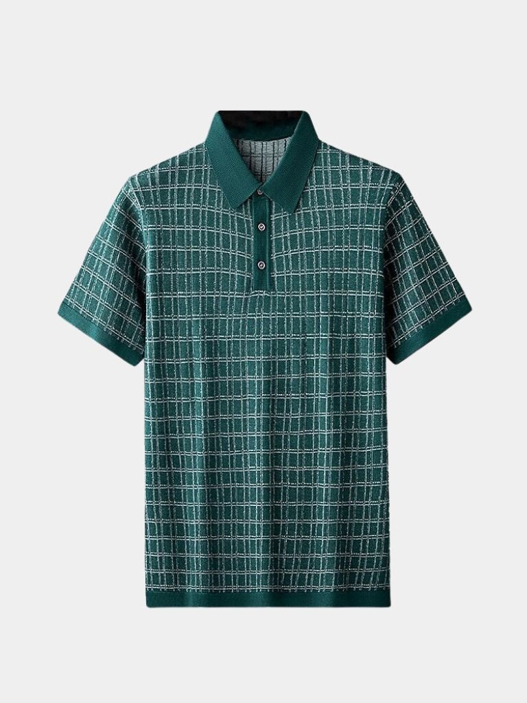 Polo tricoté Classic Noir