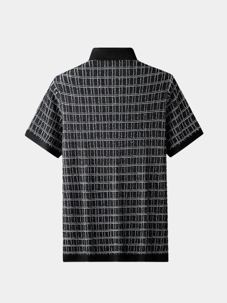 Polo tricoté Classic Noir