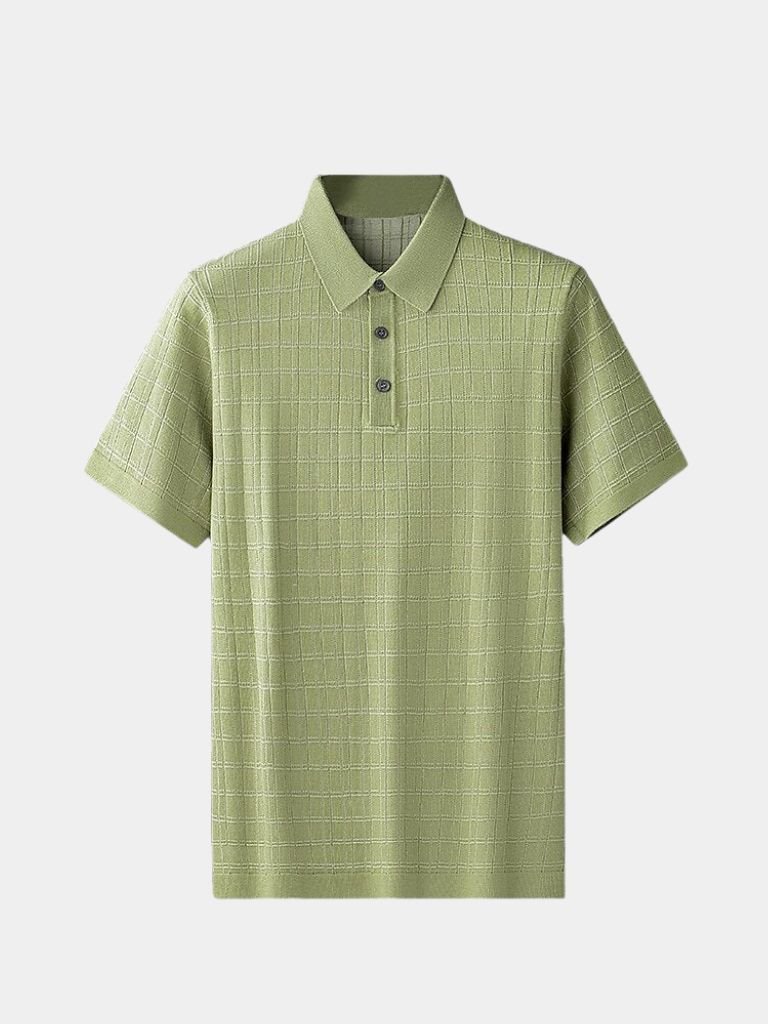 Polo tricoté Classic Noir