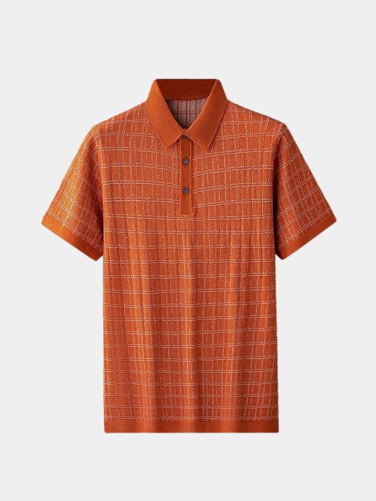 Polo tricoté Classic Noir