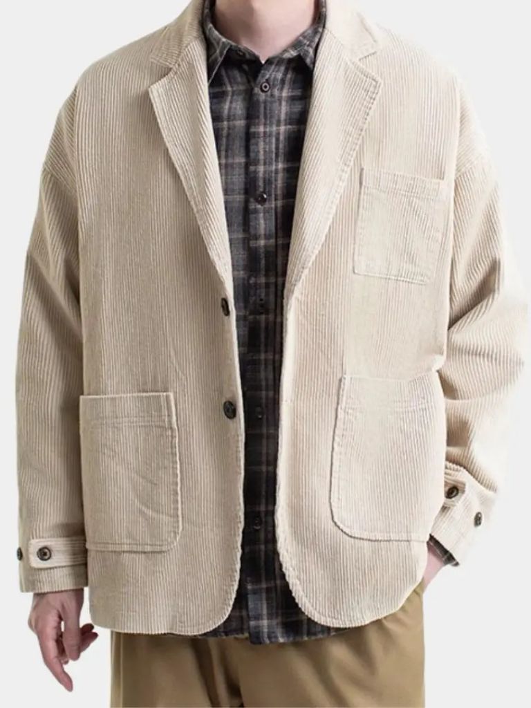 Blazer Velours Côtelé Homme