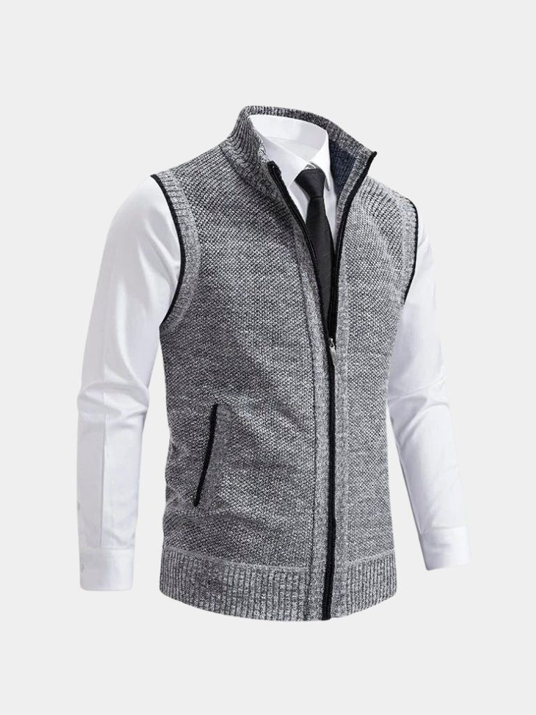 Gilet Zippé Élégant