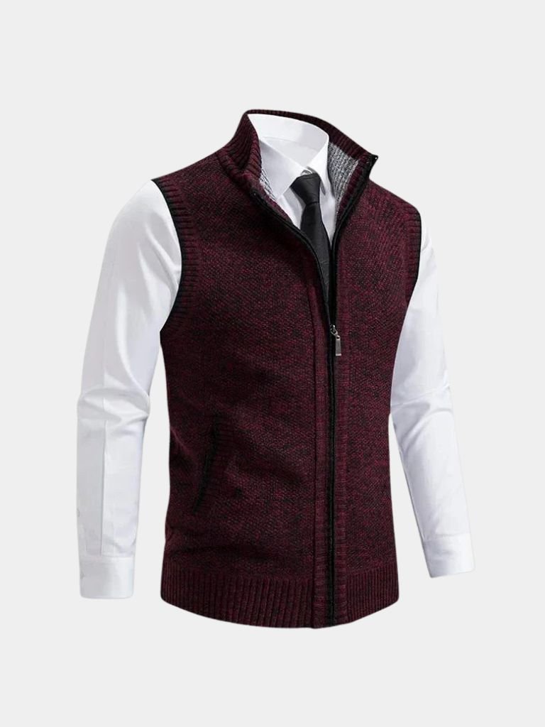 Gilet Zippé Élégant