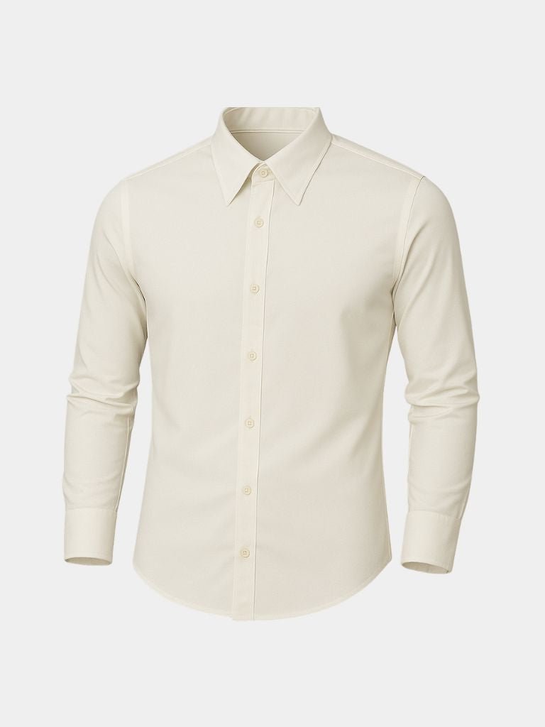 Chemise élégante col spearpoint