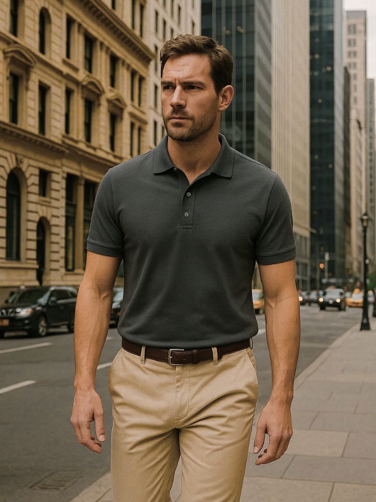 Polo en coton essentiel