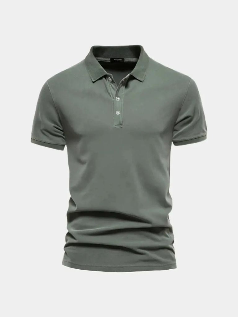Polo en coton essentiel