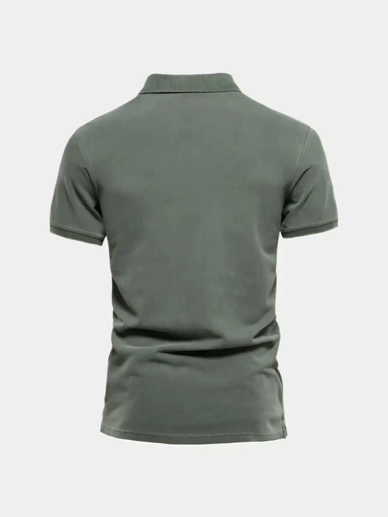 Polo en coton essentiel