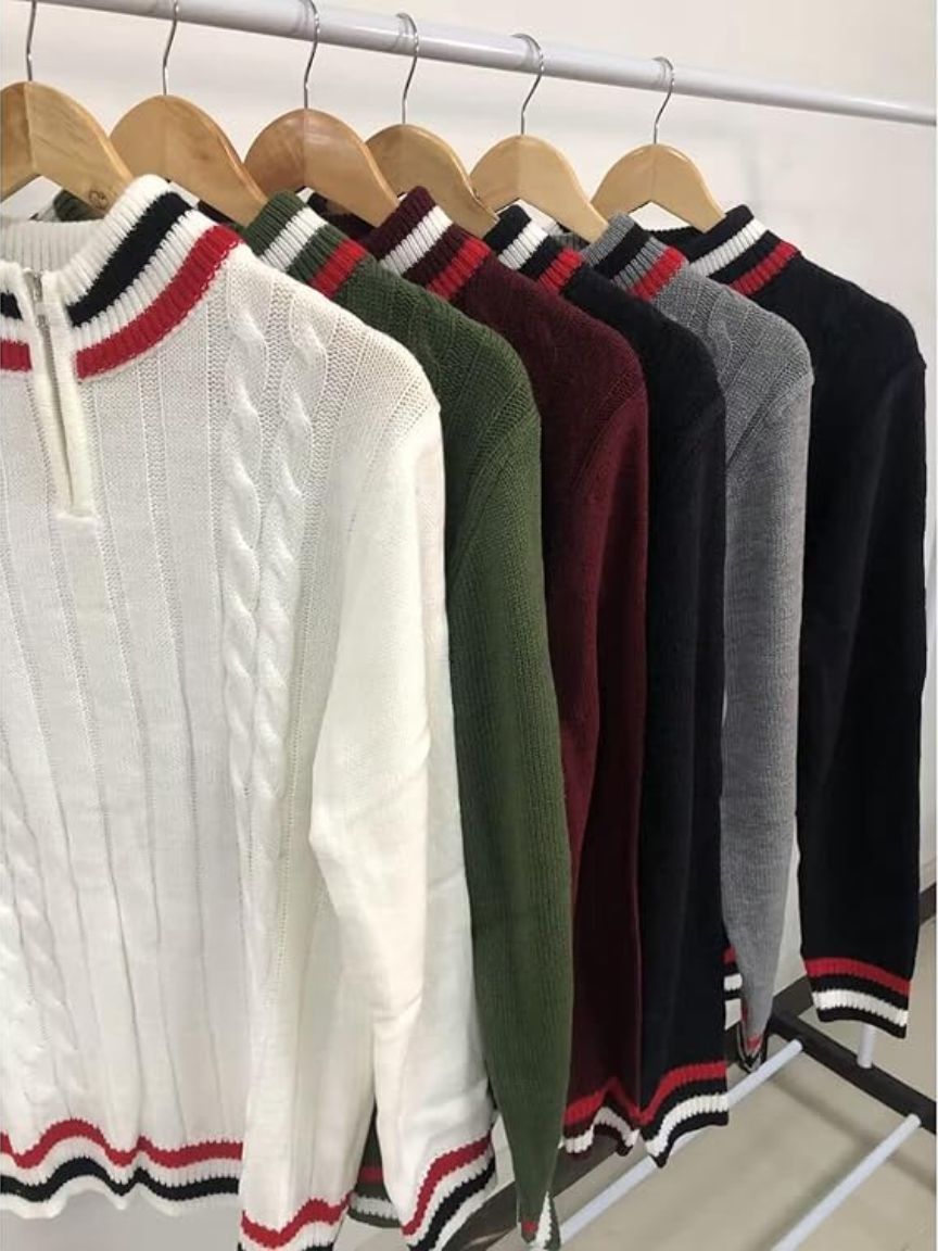 Pull Col Roulé Demi-Zip Essentiel