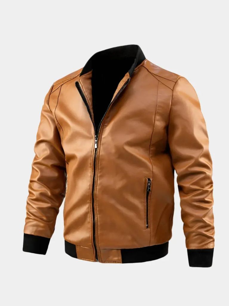 Veste en Cuir Essentielle