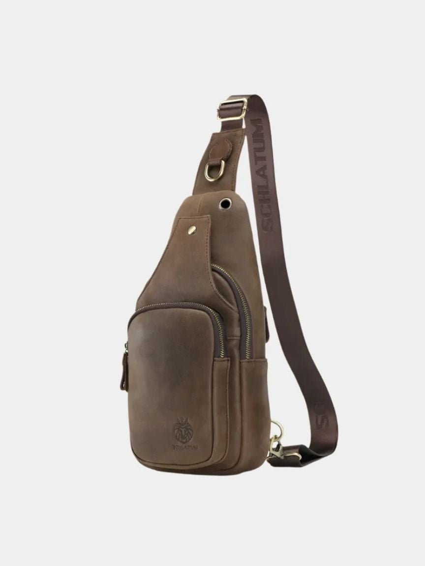 Sacoche en cuir essentielle