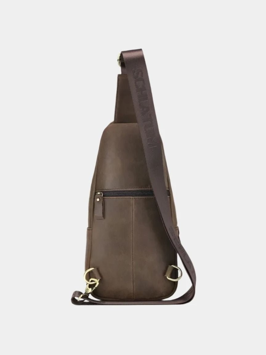 Sacoche en cuir essentielle