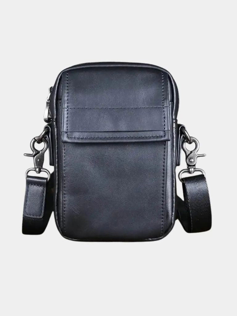 Sacoche en cuir essentielle petite taille