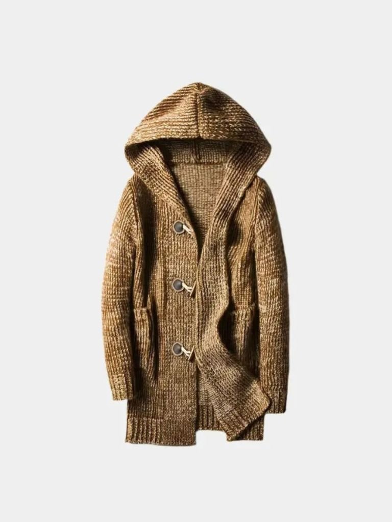 Veste Tricot Himalaya à Capuche