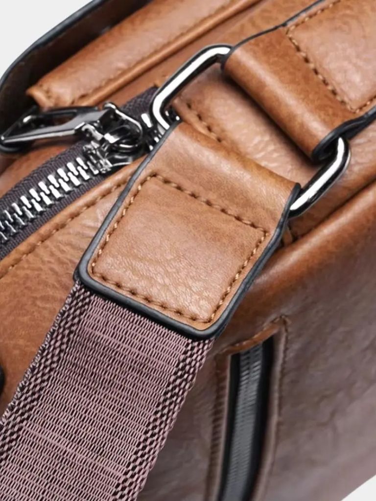 Sacoche en cuir crossbody
