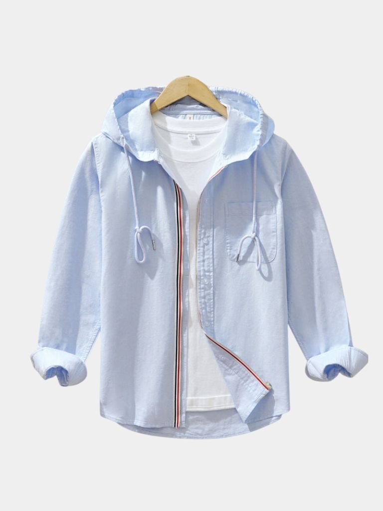 Chemise en lin à capuche Light Covenant