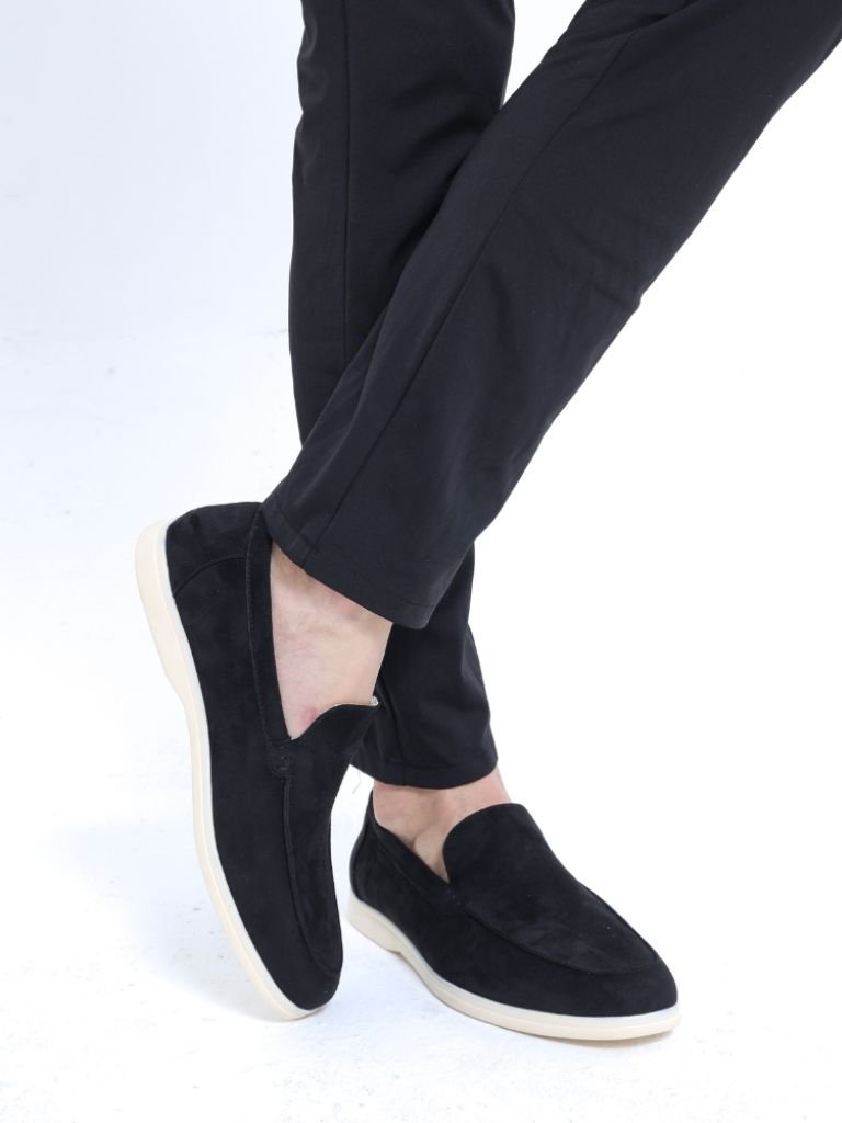 Ensemble en lin noir