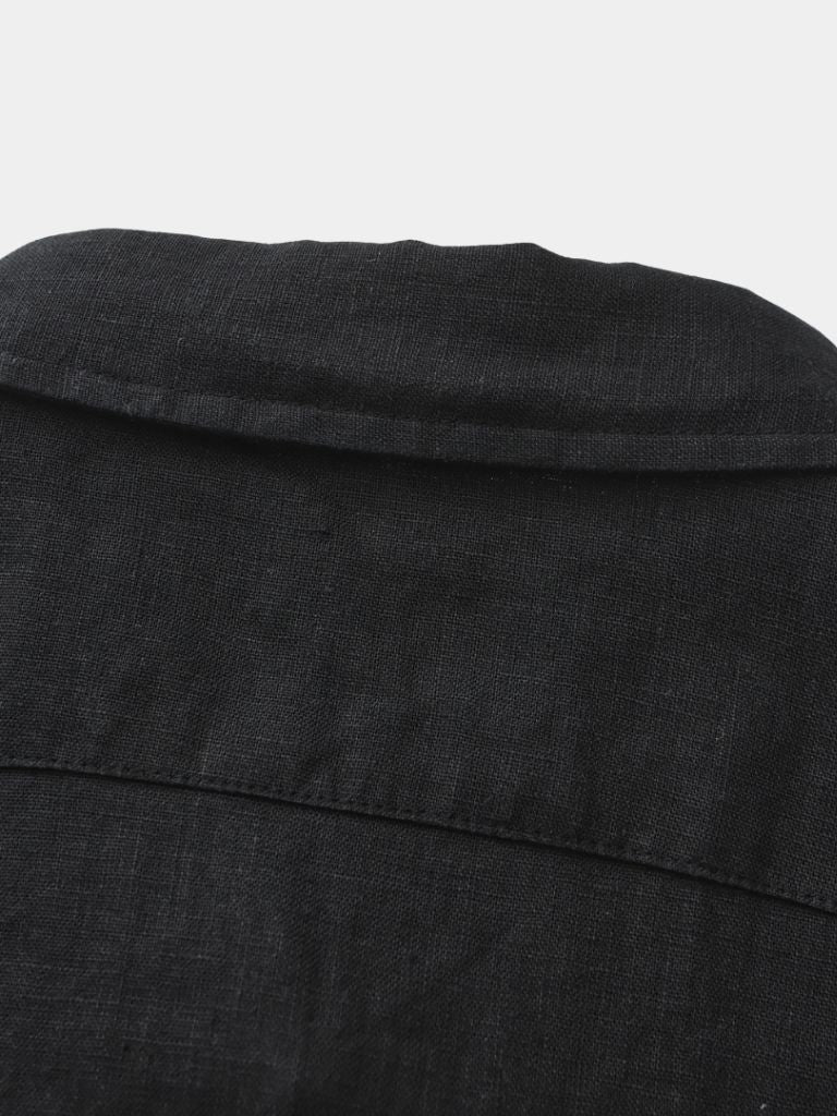 Ensemble en lin noir