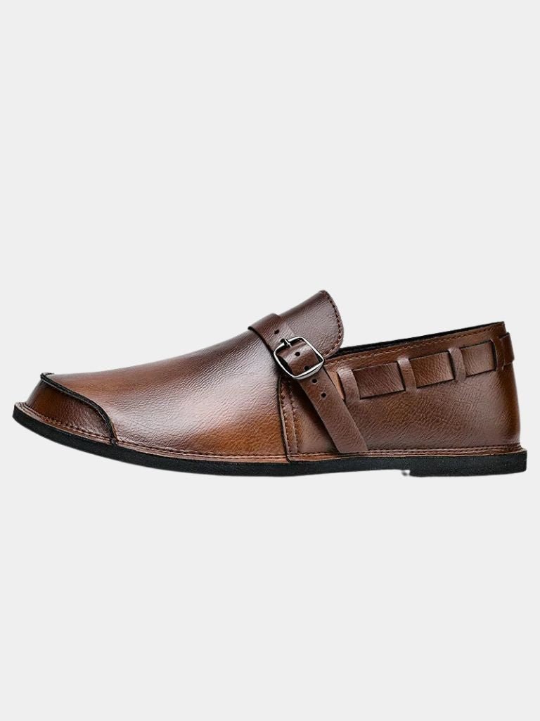 Mocassins en cuir Lorenzo Ducal