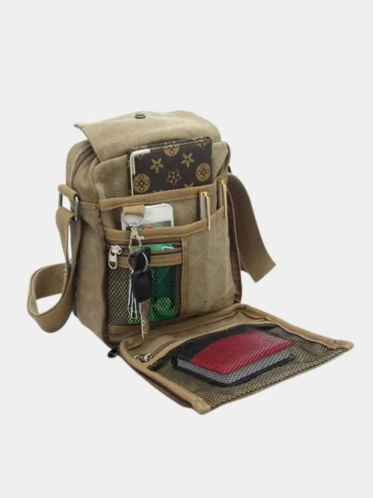Sacoche compacte pour homme