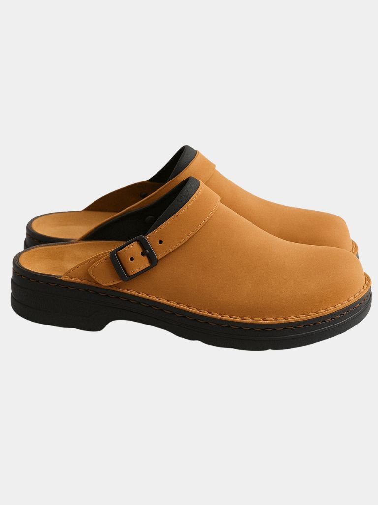 Sabots en cuir pour homme