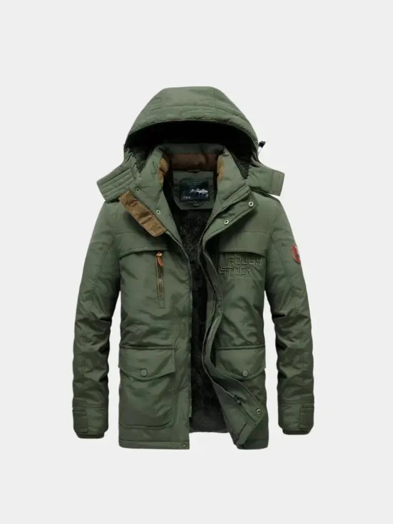 Veste Militaire à Capuche