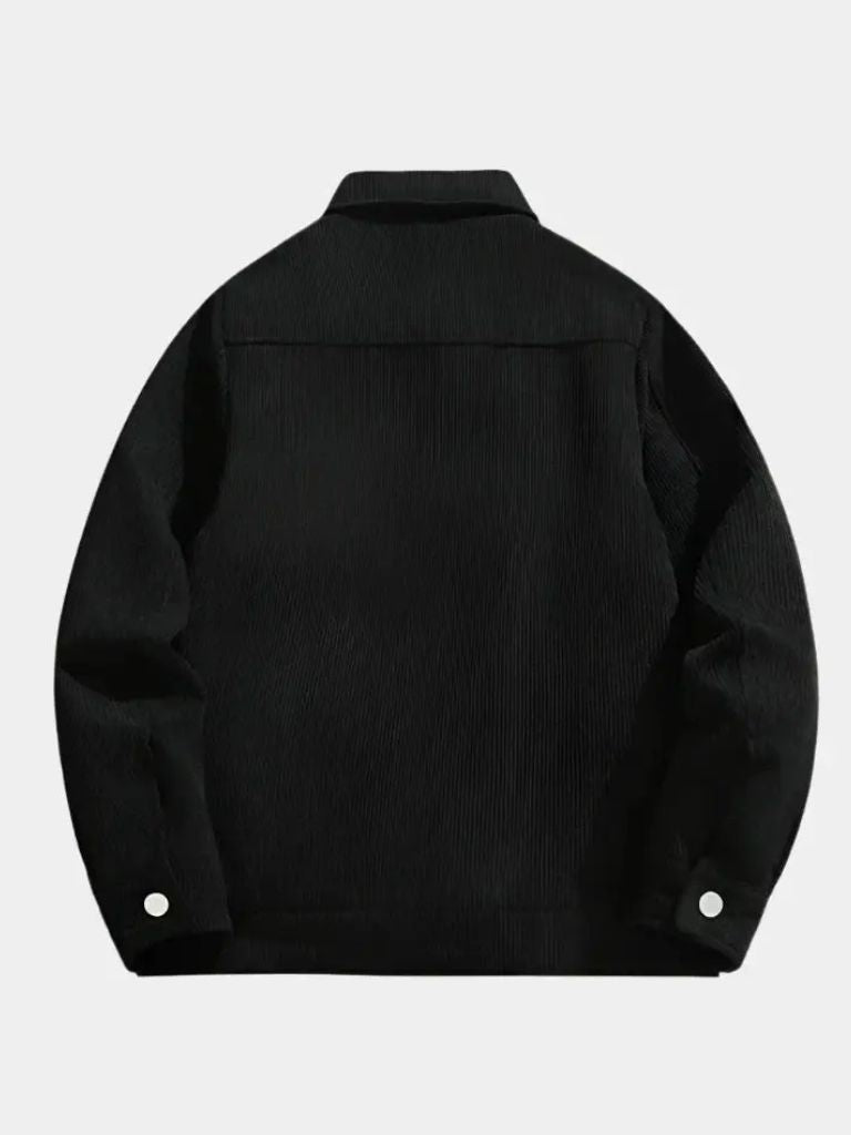 Veste Velours Sherpa Minimaliste