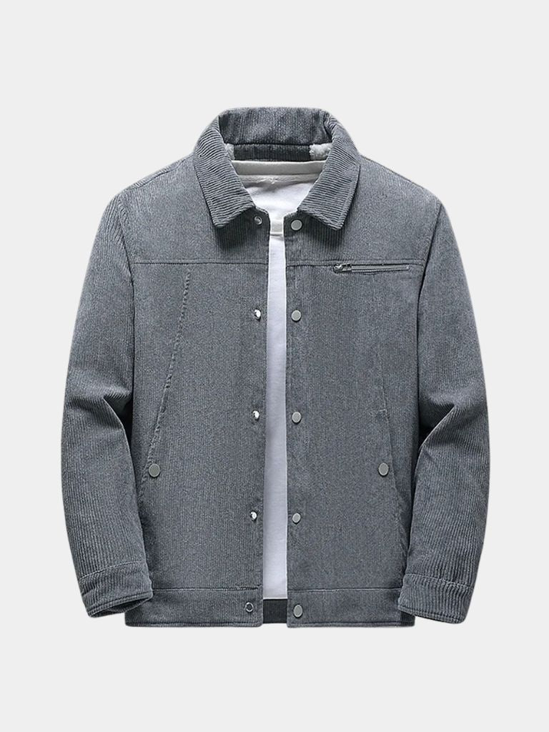 Veste Velours Sherpa Minimaliste