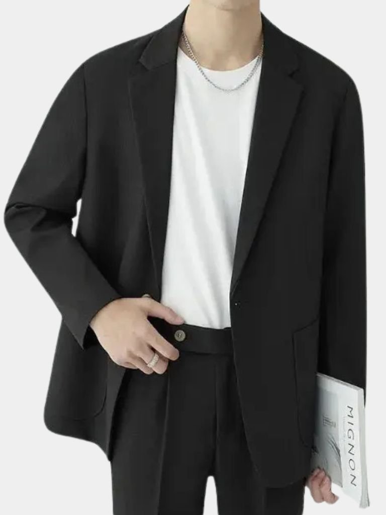 Ensemble costume minimaliste moderne