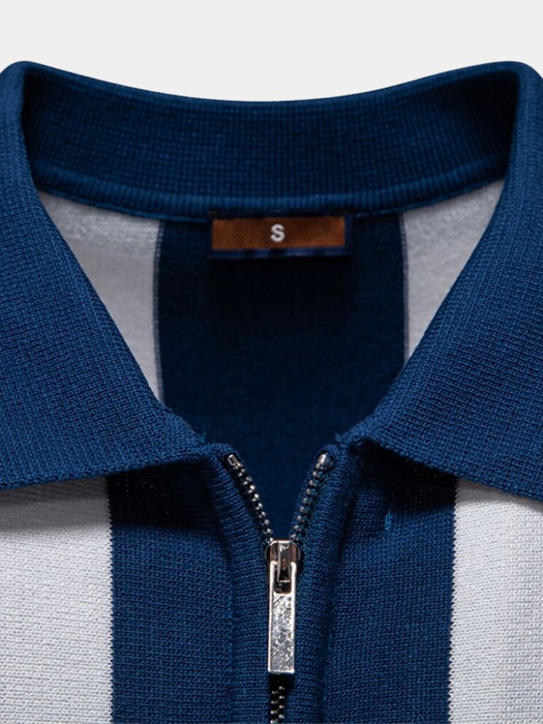 Polo Navy Stripe