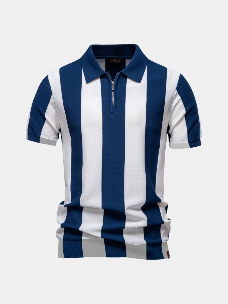 Polo Navy Stripe