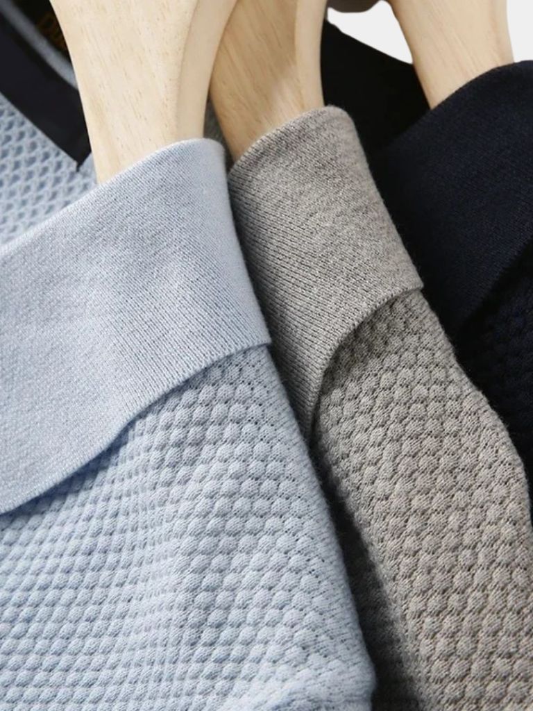 Polo en coton Old Money