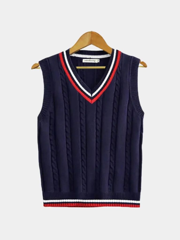 Gilet Maille Old Money Essentiel