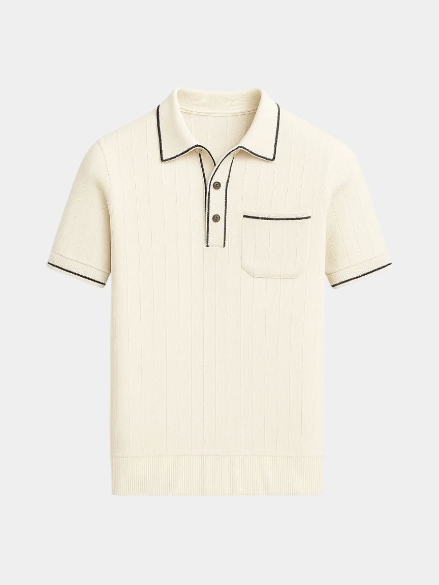 Polo tricoté Old Money