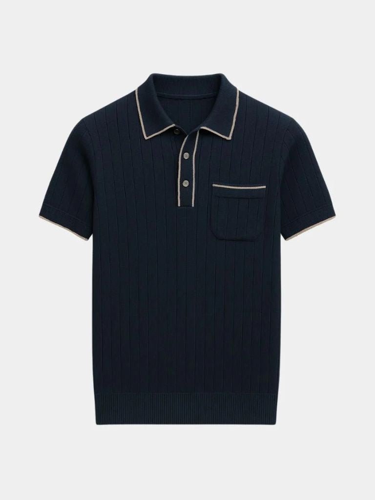 Polo tricoté Old Money