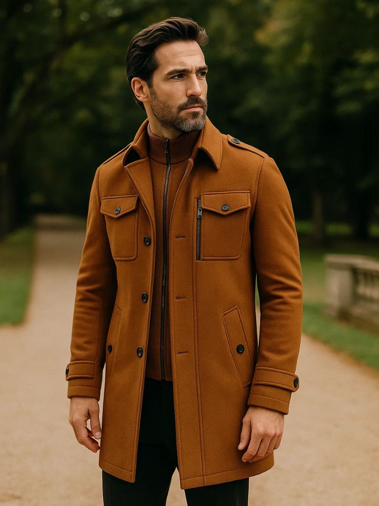 Manteau d’Hiver Old Money Deux Pièces