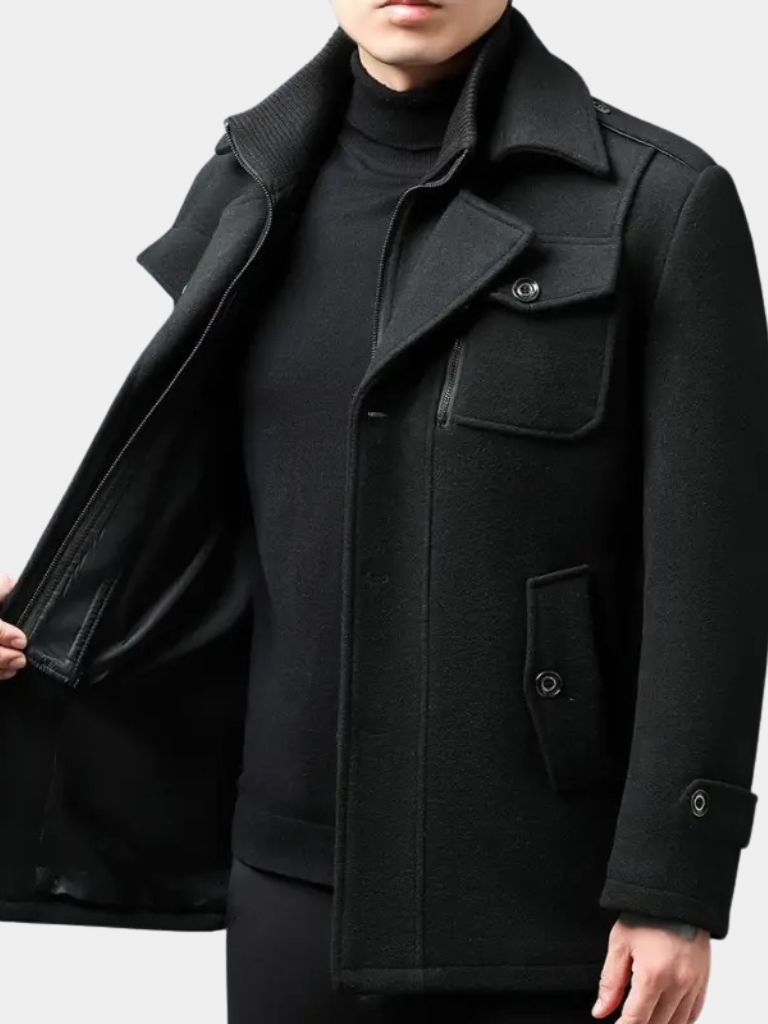 Manteau d’Hiver Old Money Deux Pièces