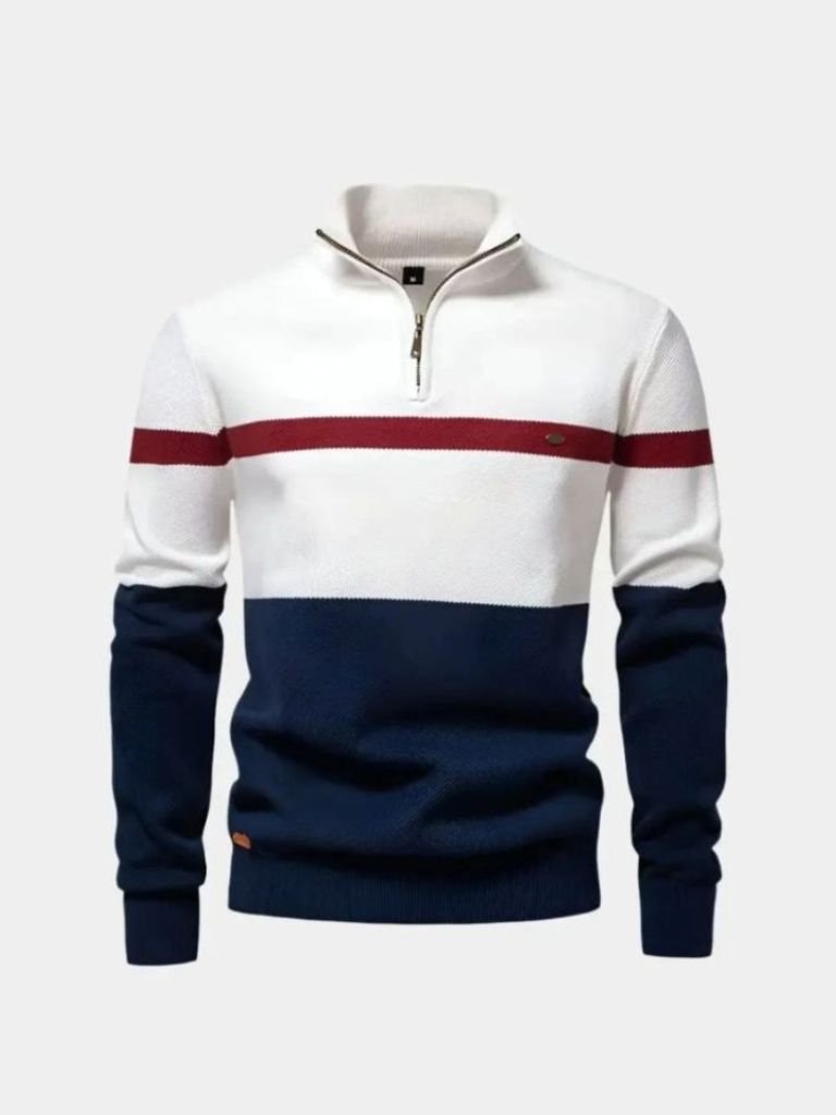 Pull à Quart de Zip