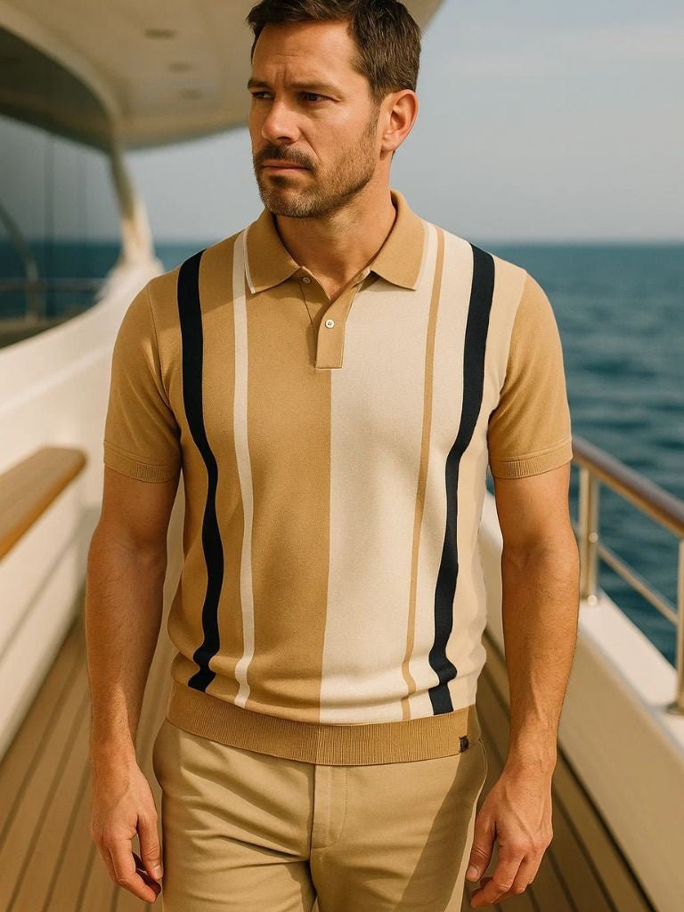 Polo Retro Stripe
