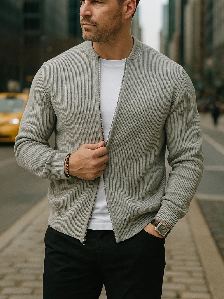 Veste Douce en Coton