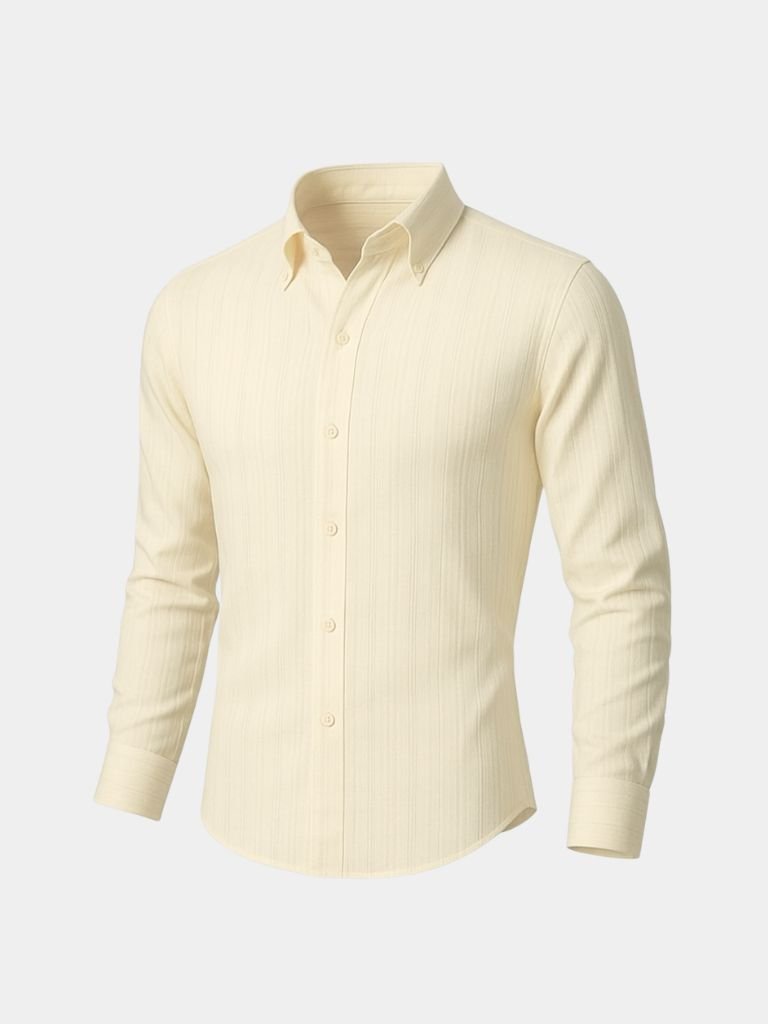 Chemise seersucker à rayures