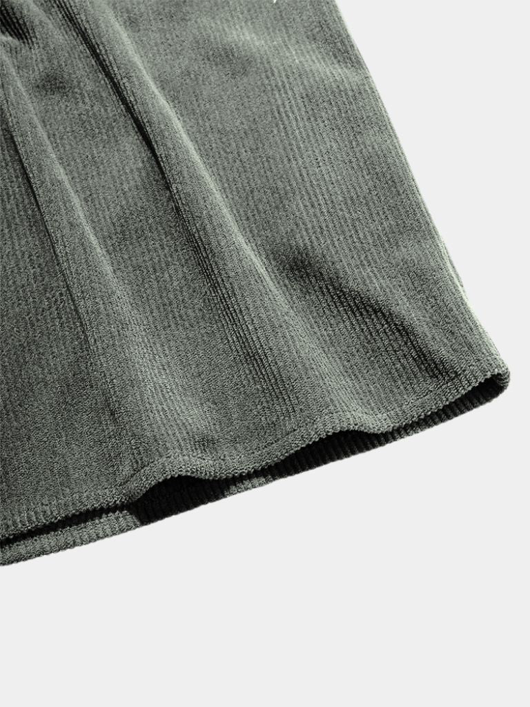 Chemise à manches courtes texturée