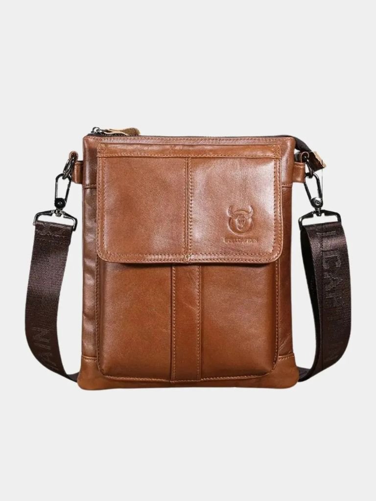 Sacoche en cuir vintage