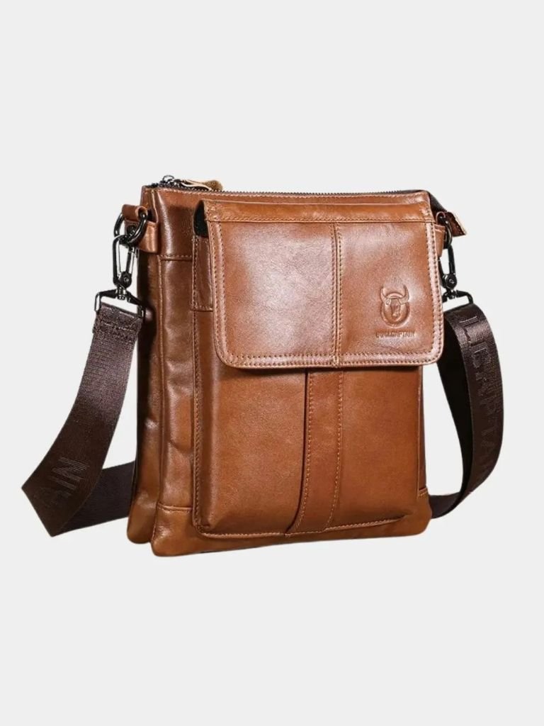 Sacoche en cuir vintage