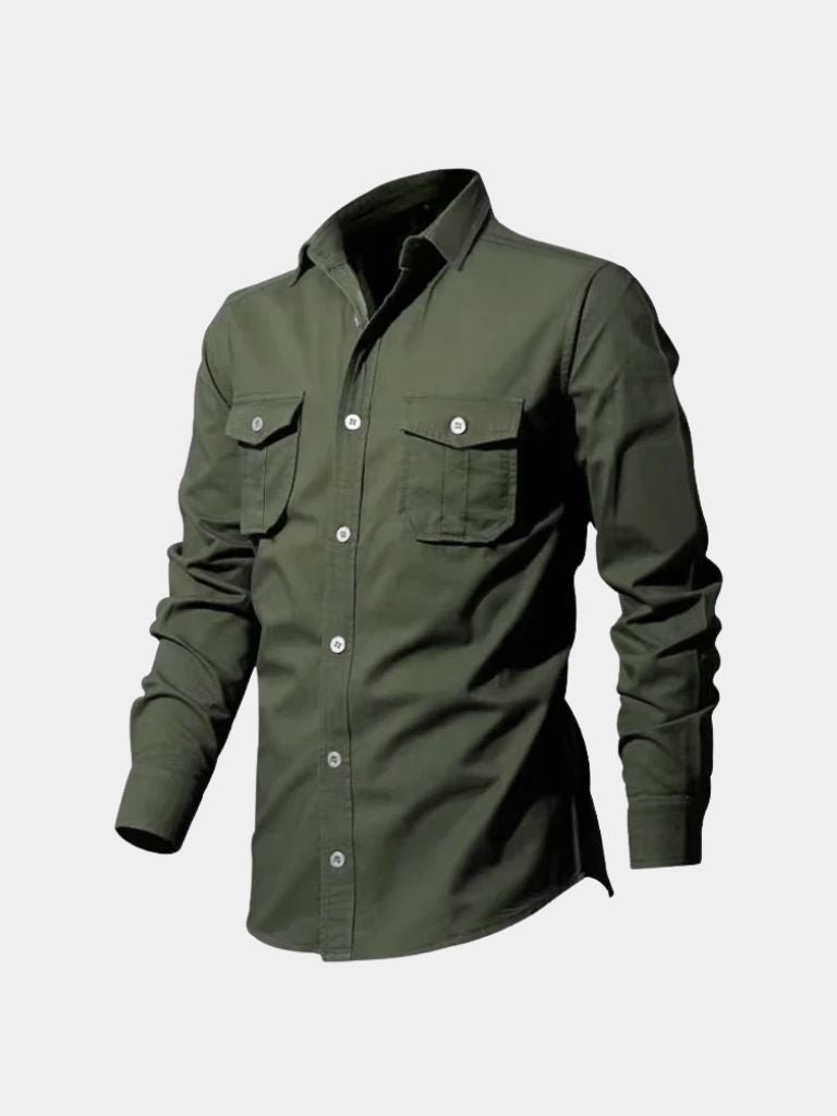 Chemise vintage à manches longues