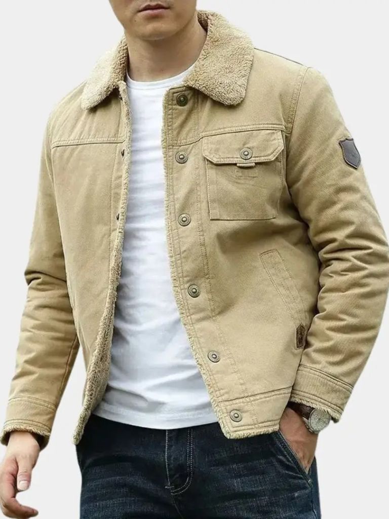 Veste Aviateur Militaire Vintage