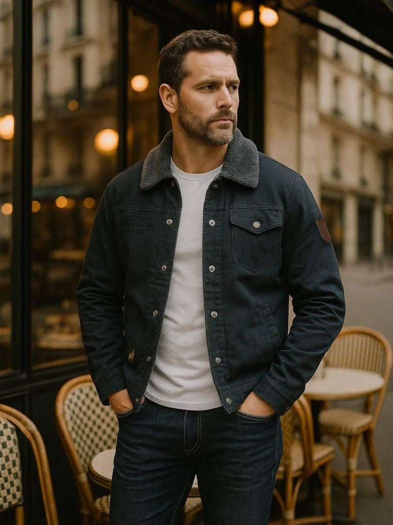 Veste Aviateur Militaire Vintage