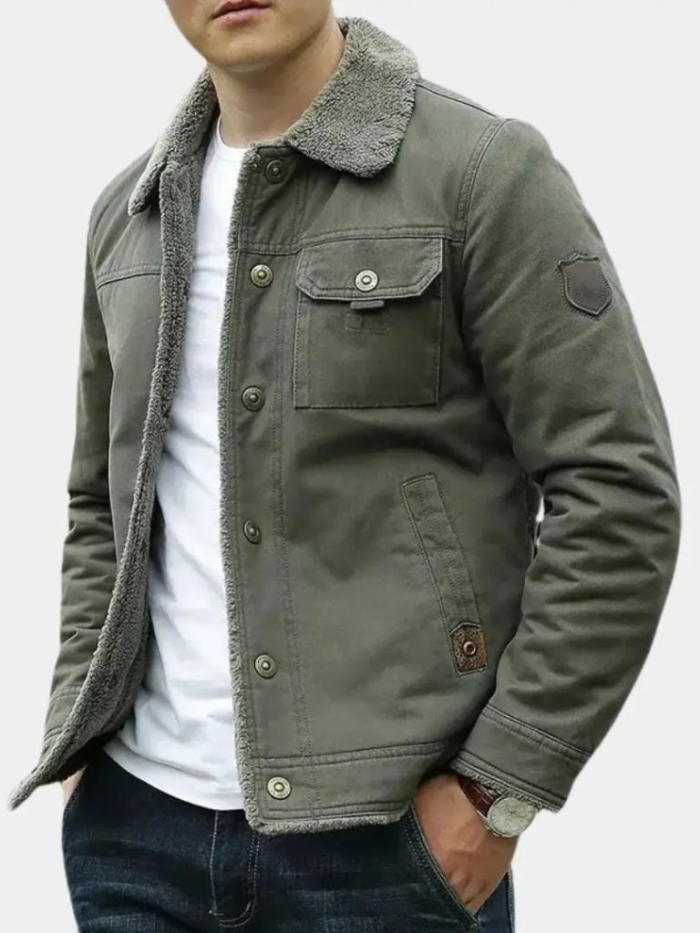 Veste Aviateur Militaire Vintage